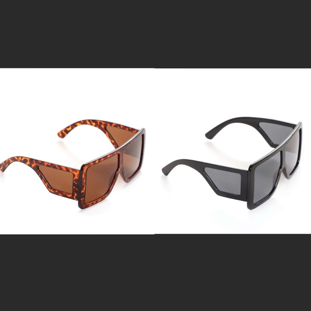 2 oversized sunglasses